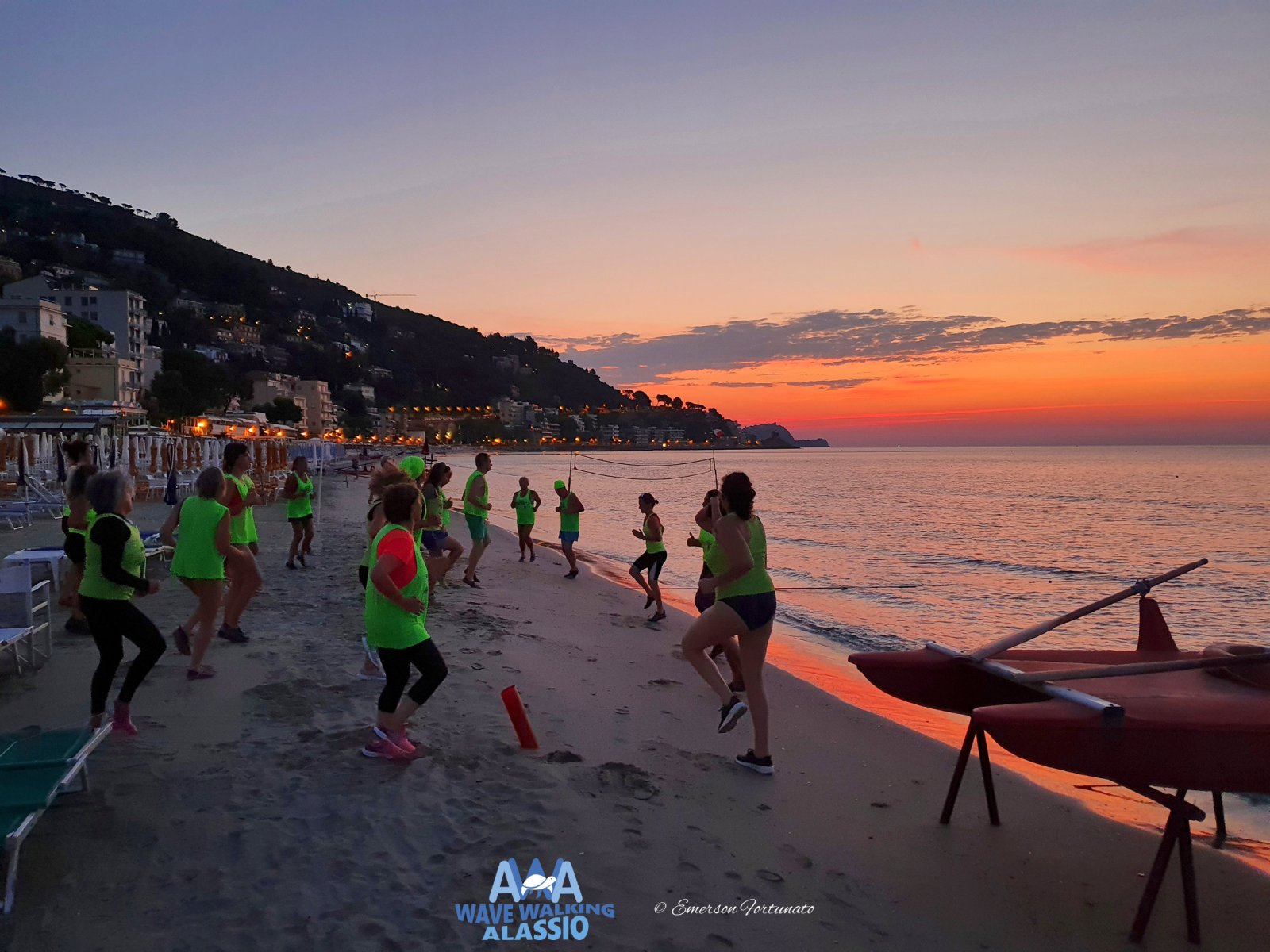 Allenamento all'alba - Estate 2021 - Marcia acquatica
